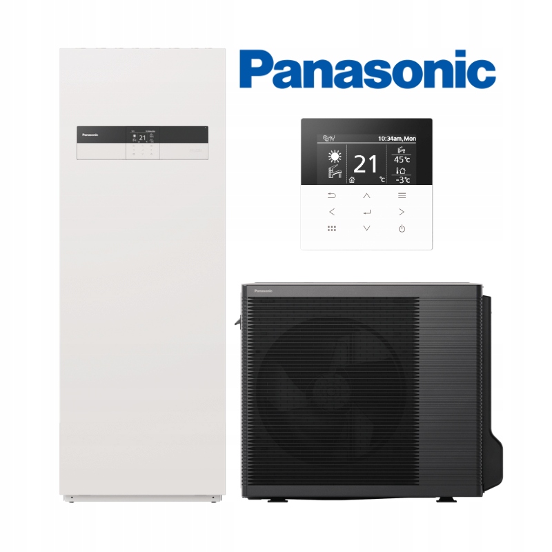 Tepelné čerpadlo Panasonic 5 kW série K s inštaláciou | Łódź, Mazovské vojvodstvo
